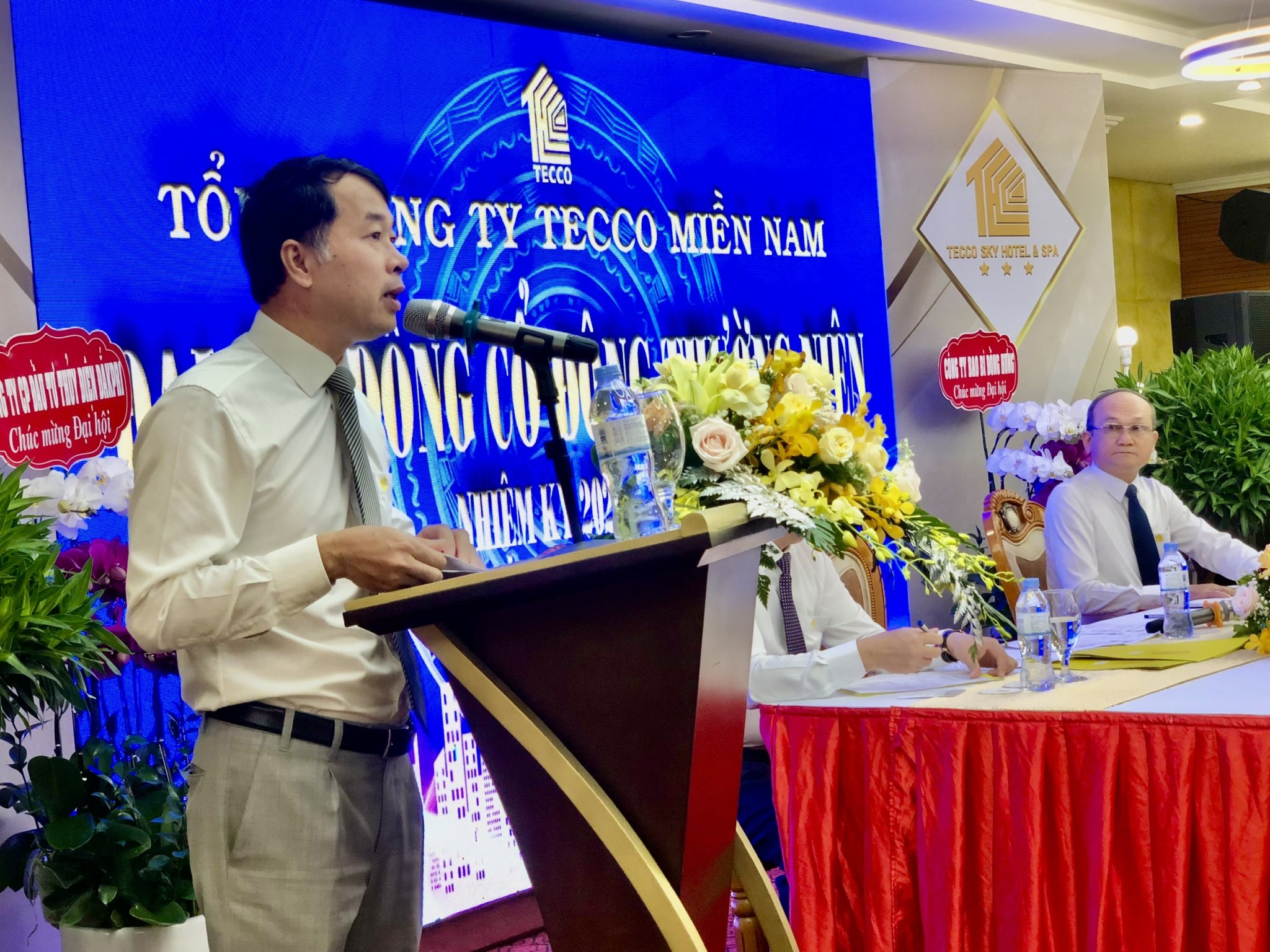 Ông Chu Tú Dương- Chủ tịch HĐQT kiêm Tổng Giám đốc Tổng Công ty Tecco Miền Nam