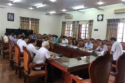 TECCO - Buổi làm việc với Ban lãnh đạo Huyện ủy huyện Thanh Trì