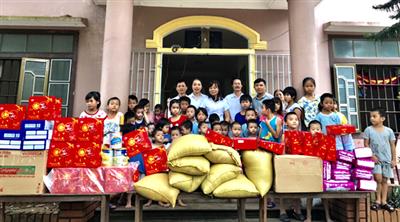 TECCO – Thăm hỏi, tặng quà cho các em nhỏ mồ côi, cơ nhỡ tại Trung tâm công tác xã hội Nghệ An